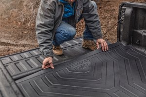 Chevrolet Silverado 1500 Heavy Duty Bed Mat - Husky Liners - Black - `19-`23